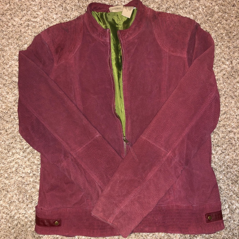 Genuine leather jacket